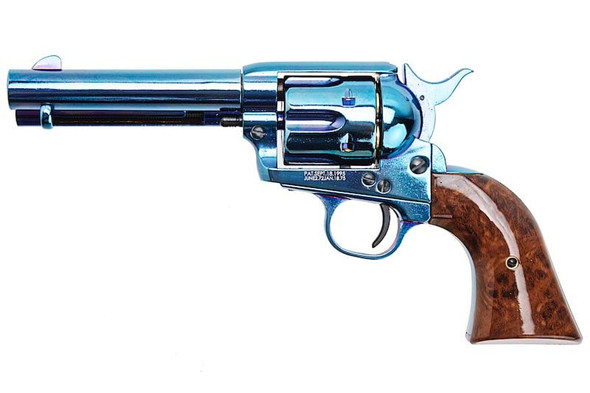 King Arms SAA .45 Peacemaker Revolver S - Bluing (Version II, Gas Version)