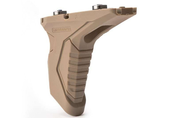 Strike Industries LINK Angled HandStop with Cable Management System (M-LOK and KeyMod Compatible)- FDE