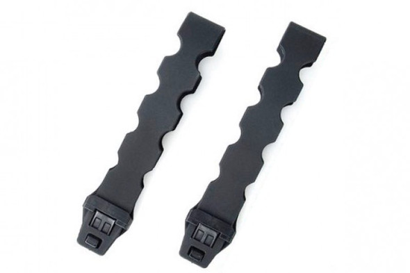 TMC Molle Quick Release Straps 15cm - Black (2pcs/set)