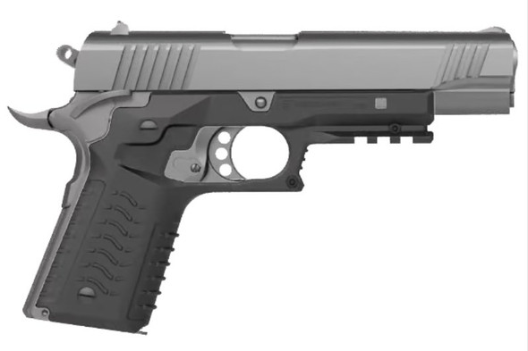 Recover Tactical 1911 Series CC3H Grip and Rail System - Black