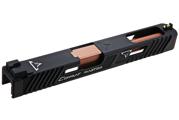 EMG TTI Combat Master G34 Slide Kit for Tokyo Marui / APS G17 GBB Airsoft Pistol - BK