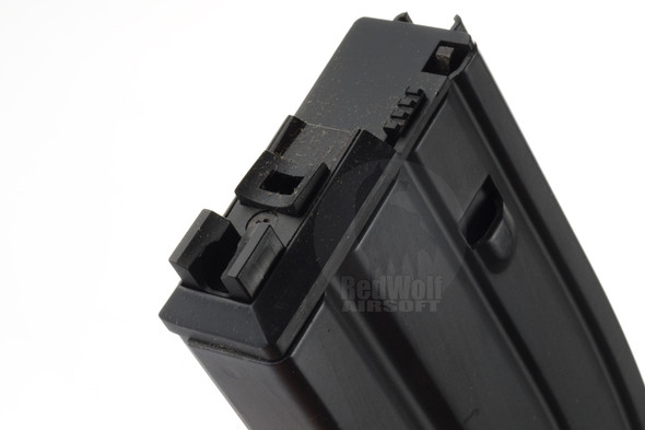 WE M4 Green Gas Magazine (30 rounds, Open Bolt Version, Compatible with M4/SCAR/L85)