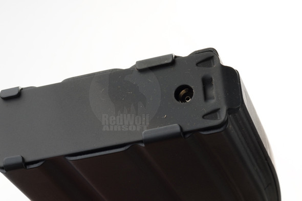 WE M4 Green Gas Magazine (30 rounds, Open Bolt Version, Compatible with M4/SCAR/L85)
