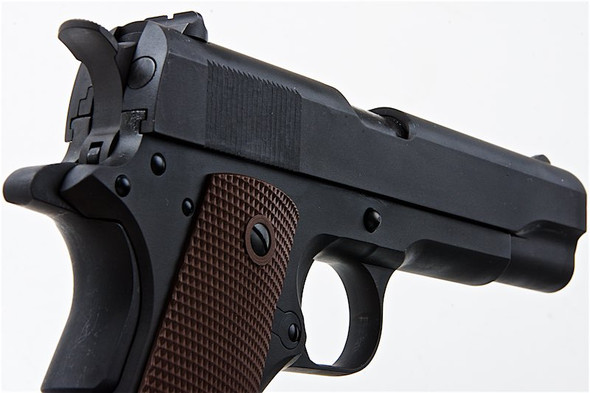 GBLS DAS M1911A1 GBB Airsoft Pistol (Full Steel, Black)