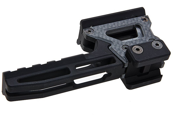 Revanchist Airsoft Modular Optics Mount V2 for T2 Mount & Laser Devices Riser (2.26 inch, Black)
