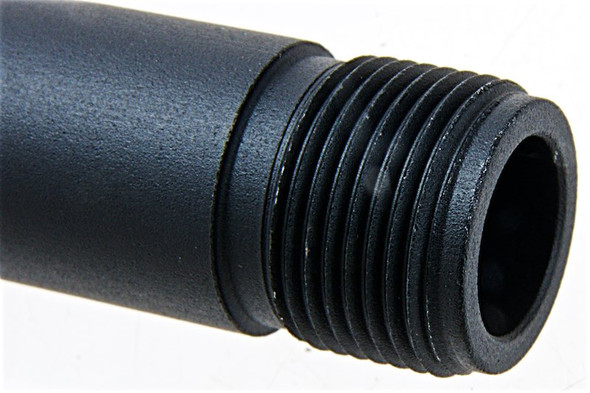 Revanchist Airsoft SIG Sauer M17/M18 GBB AC Style Compensator w/14mm CCW Threaded Outer Barrel (CNC, BK)