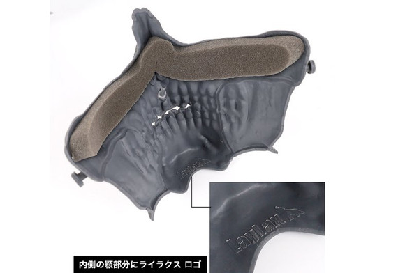 Laylax (Battle Style) Skull Face Guard (Devil Red)
