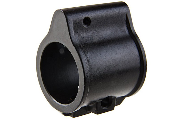 BJ TAC G Style MIM Gas Block for Airsoft (Stainless Steel, Black)