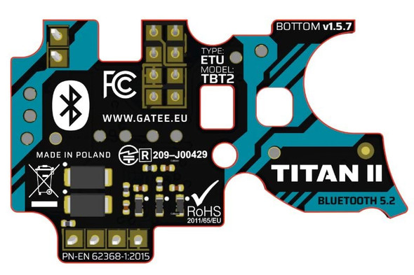 GATE TITAN II Bluetooth for Ver.2 Gearbox (AEG Front Wired)