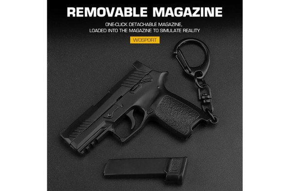 WoSport P320 Keychain (Long) - Black