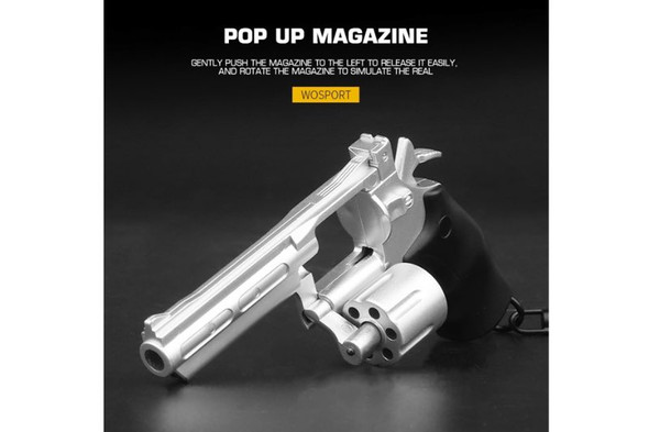 WoSport Revolver Keychain - Black