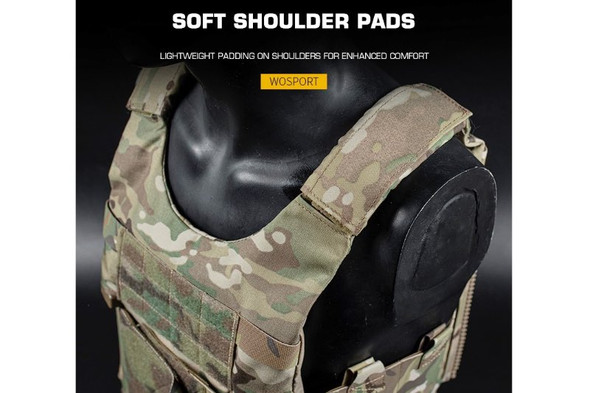 WoSport LV-119 Tactical Vest - Ranger Green