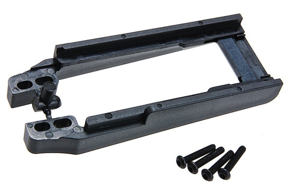 TMC GHK AK GBBR Series Airsoft Magwell - Black