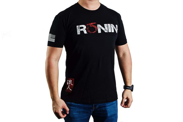 Ronin Tactics 'Bushido' T-Shirt (Black, XL Size)