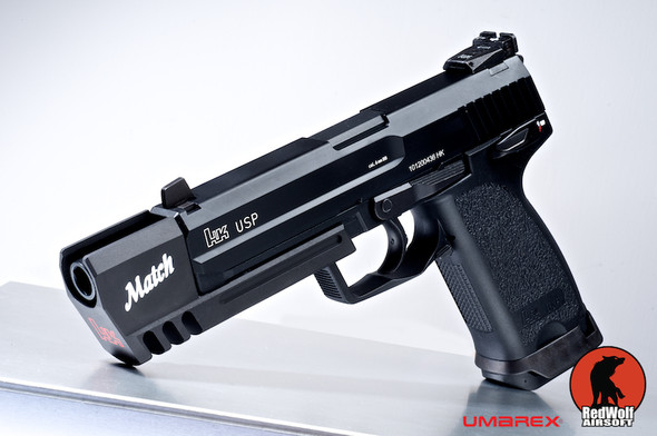 Umarex USP .45 Match Metal Slide Green Gas Airsoft Pistol (by KWA)
