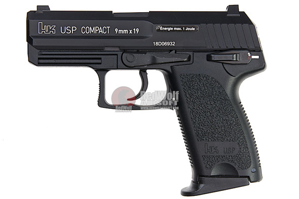 Umarex USP Compact GBB Airsoft Pistol (Black) (by KWA)
