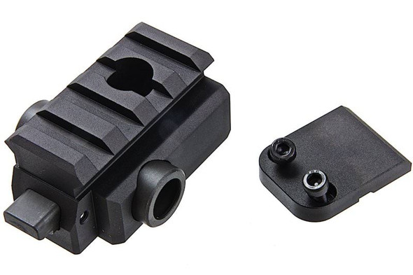 Northeast UZI MP2A1 GBB SMG 1913 Stock Adapter - Black
