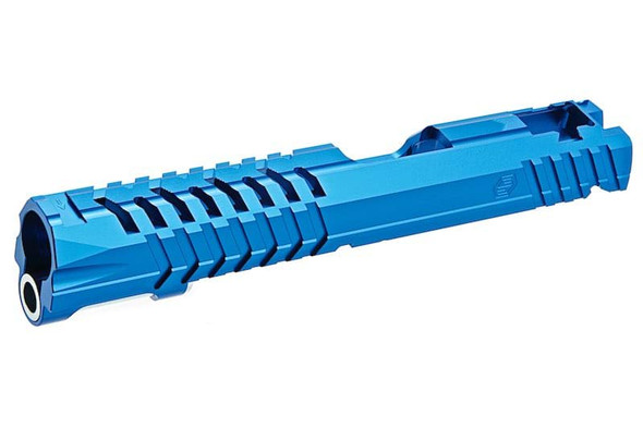 EDGE Tokyo Marui Hi Capa 5.1 GBB Airsoft Standard Slide (Custom 'MAX, Aluminum) - Blue