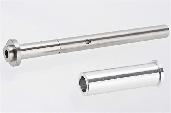 Airsoft Masterpiece Open Slide (S Style DVC) for Tokyo Marui Hi Capa -Silver Slide w/ Silver Comp (6inch)