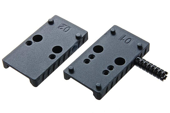 Cybergun CANiK TP9 Optic Plate with Charging Handle Set - Black