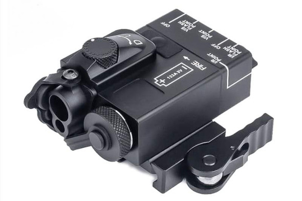 WADSN DBAL- Mini Aiming Devices (Red & Green Laser) (Aluminum - Black)