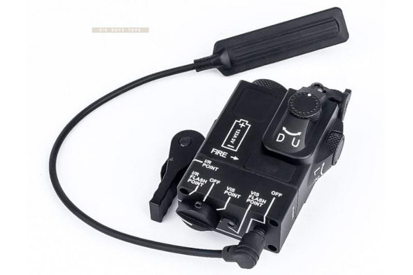 WADSN DBAL- Mini Aiming Devices (Red & Green Laser) (Aluminum - Black)