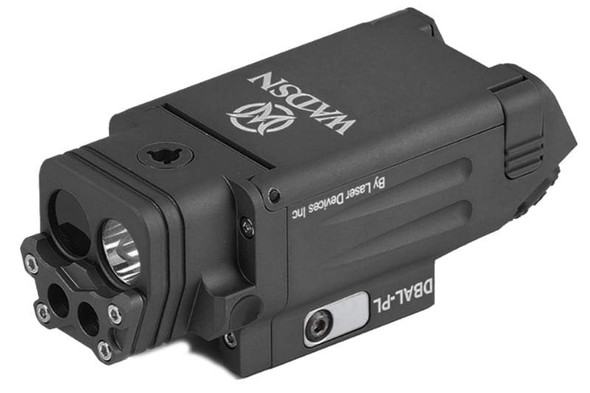WADSN DBAL PL Dual Pistol Weapon Light with Red Laser and IR Function - Black