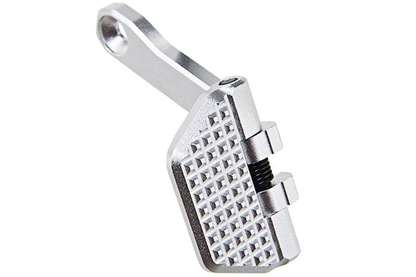 TTI Airsoft Action Army AAP01 Folding Thumb Rest - Left Side for Right Handed - Silver