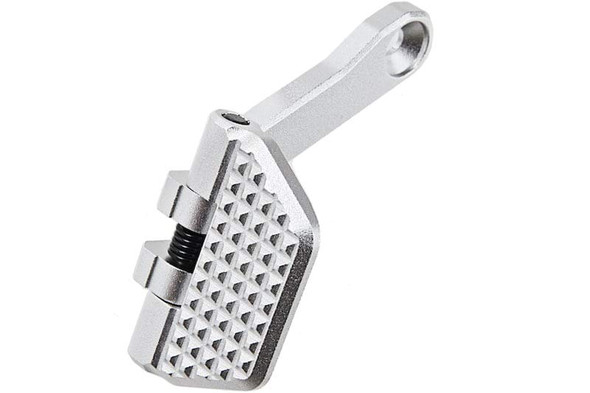 TTI Airsoft Action Army AAP01 Folding Thumb Rest - Right Side for Left Handed - Silver