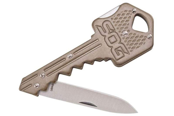 SOG Key Knife - Brass (KEY102-CP)