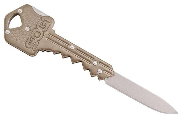 SOG Key Knife - Brass (KEY102-CP)
