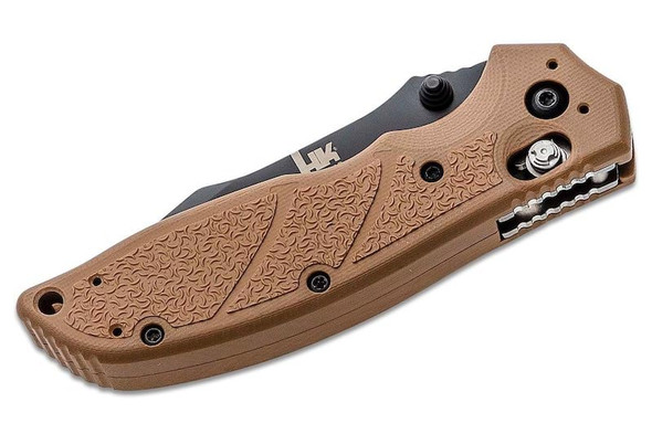 Heckler & Koch (H&K) Exemplar Pivot Lock Pocket Knife - FDE (54153)