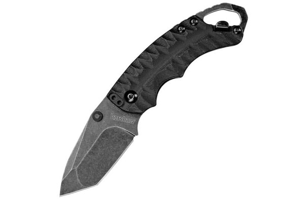 Kershaw Shuffle II Tanto Linerlock Pocket Knife - Blackwash (8750TBLKBW)