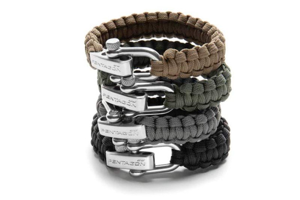 Pentagon Survival Bracelet - BK