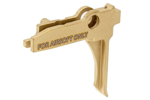 C&C Tac Tokyo Marui MWS GBBR AT* Flat Trigger - Gold (CNC Stainless Steel)