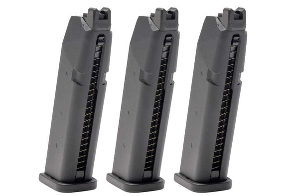 SilencerCo MAXIM 9 Airsoft Green Gas Magazine (24 rounds) - by Krytac (3pcs / Pack)
