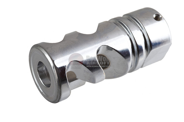 Madbull DNTC Compensator (Chrome Silver, 14mm CCW)