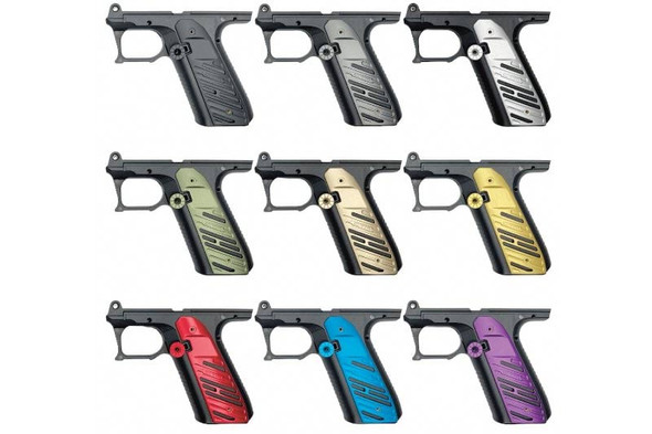 CTM TAC Action Army AAP01 FUKU-2 Frame Accessories Grip Panel (Aluminum - Gold)