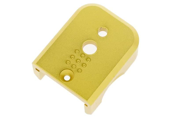 Revanchist Airsoft Hi Capa Magazine Base (Type A, Aluminum, Gold)