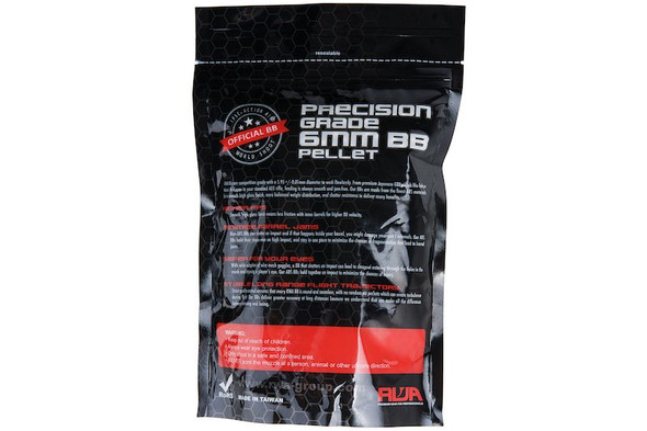 RWA 6mm Airsoft BBs ABS Precision Grade 0.20g BBs (4000rds/bag) 24 Packs per Carton Box