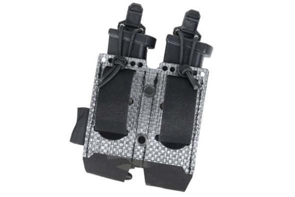 TMC Dual Elastic Pistol Pouch - Multicam Black