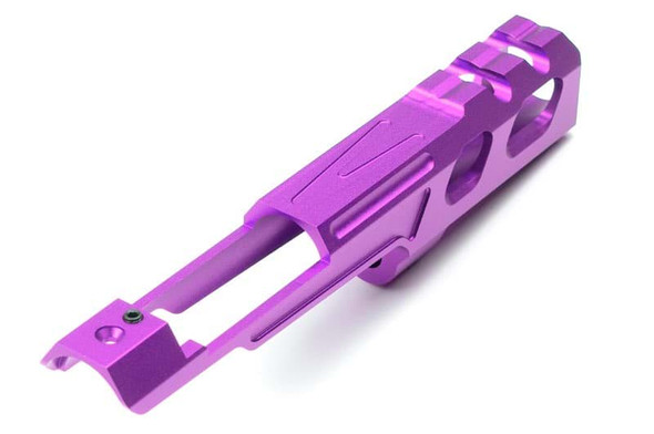 Novritsch SSP5 GBB Custom CNC Front Slide V1 - Purple (6 inch)