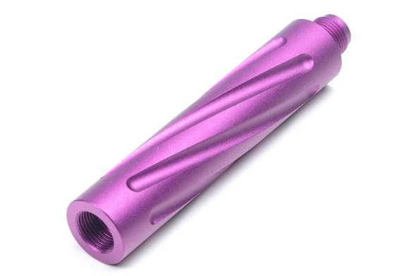 Novritsch SSP5 GBB Custom CNC Outer Barrel - Purple (6 inch)