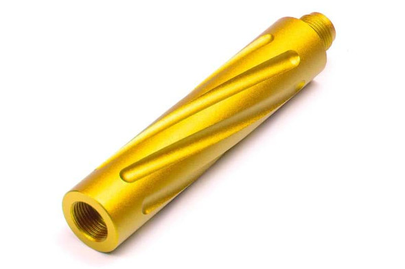 Novritsch SSP5 GBB Custom CNC Outer Barrel - Gold (6 inch)