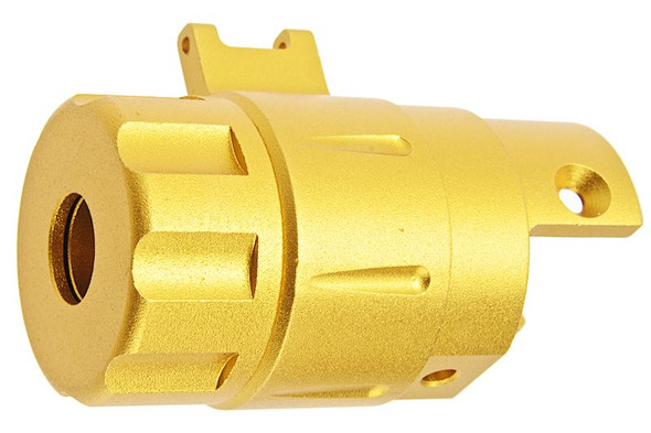 5KU Action Army AAP01 GBB Airsoft Silencer Adapter Kit - Gold