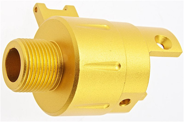 5KU Action Army AAP01 GBB Airsoft Silencer Adapter Kit - Gold