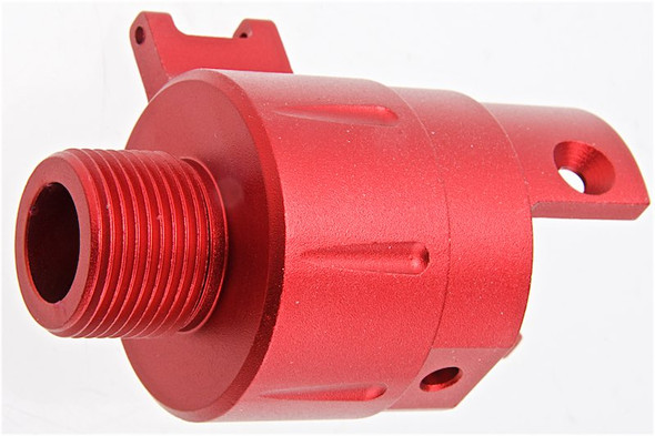 5KU Action Army AAP01 GBB Airsoft Silencer Adapter Kit - Red