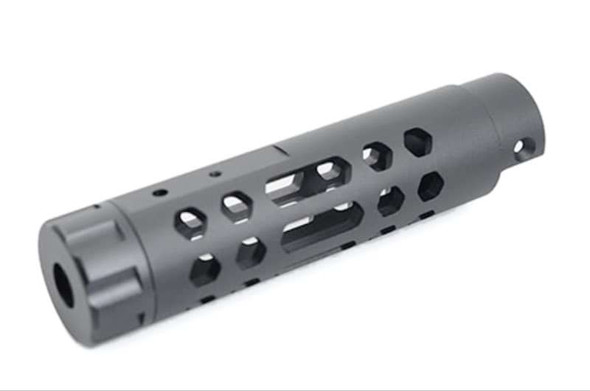 5KU Action Army AAP01 GBB Airsoft Outer Barrel (Type A, Aluminum, Black)
