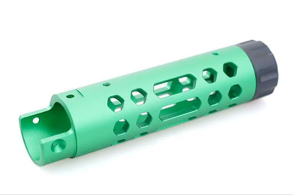 5KU Action Army AAP01 GBB Airsoft Outer Barrel (Type A, Aluminum, Green)