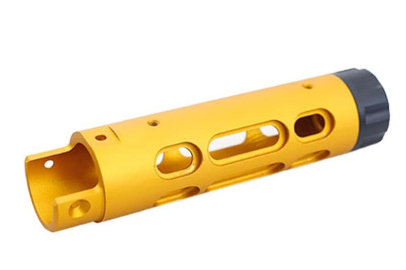 5KU Action Army AAP01 GBB Airsoft Outer Barrel (Type B, Aluminum, Gold)